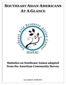 A page that says Southeast Asian Americans at a Glance